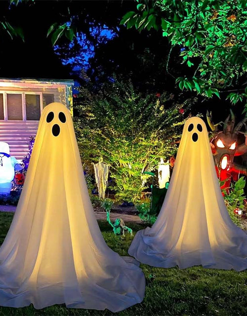 Load image into Gallery viewer, 2-Pack Spooky Ghost Halloween Decorations
