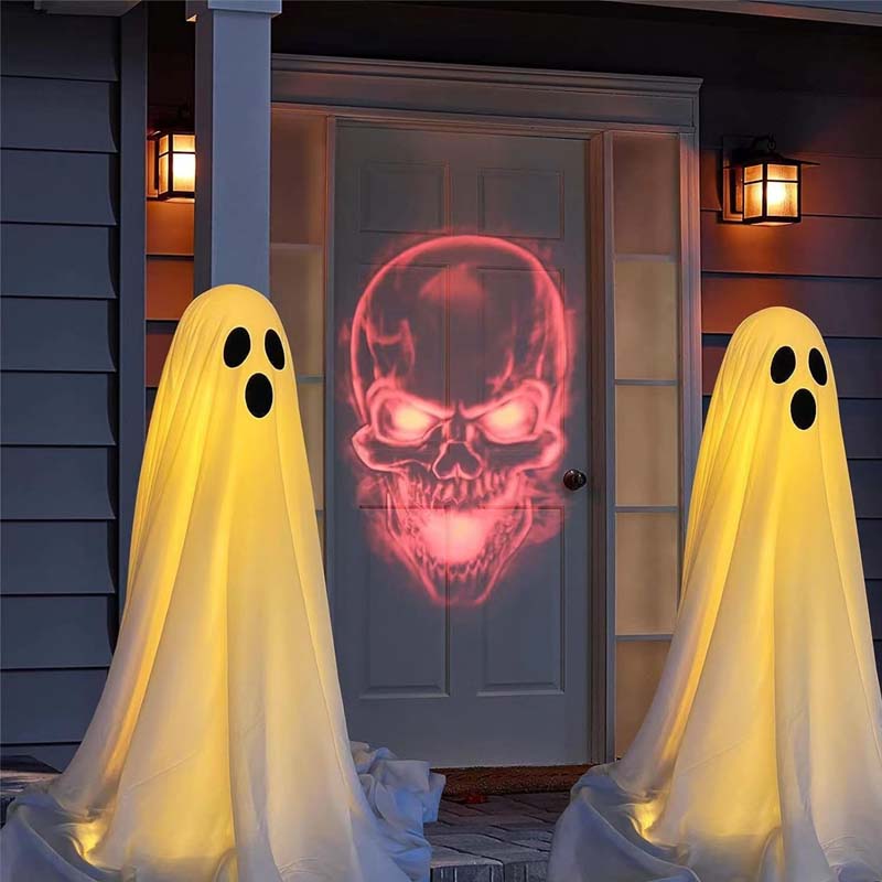 2-Pack Spooky Ghost Halloween Decorations