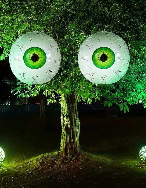 Load image into Gallery viewer, Halloween Inflatable Eyeball Balloons - Spooky &amp; Fun Decorations
