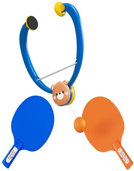 Hanging Table Tennis Paddles and Balls Zydropshipping