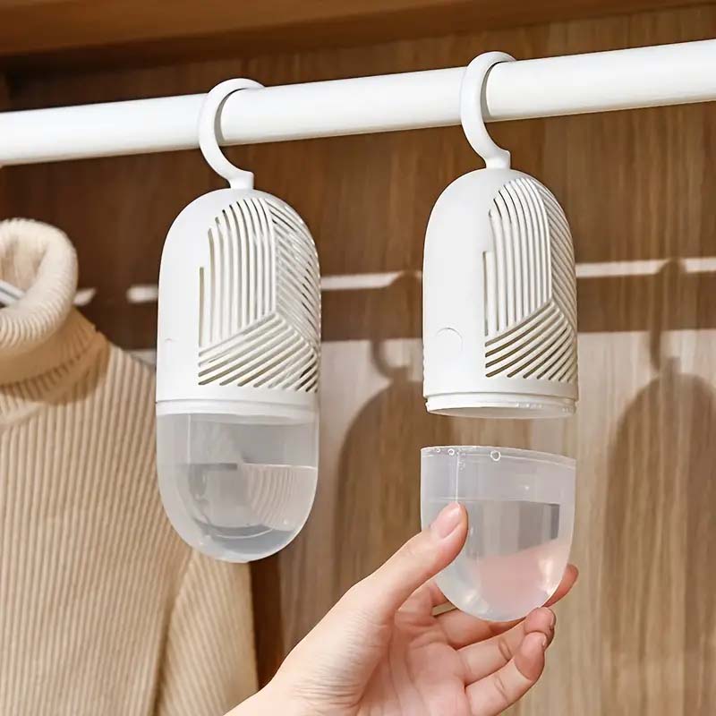 6-Piece Reusable Hanging Dehumidifier Set