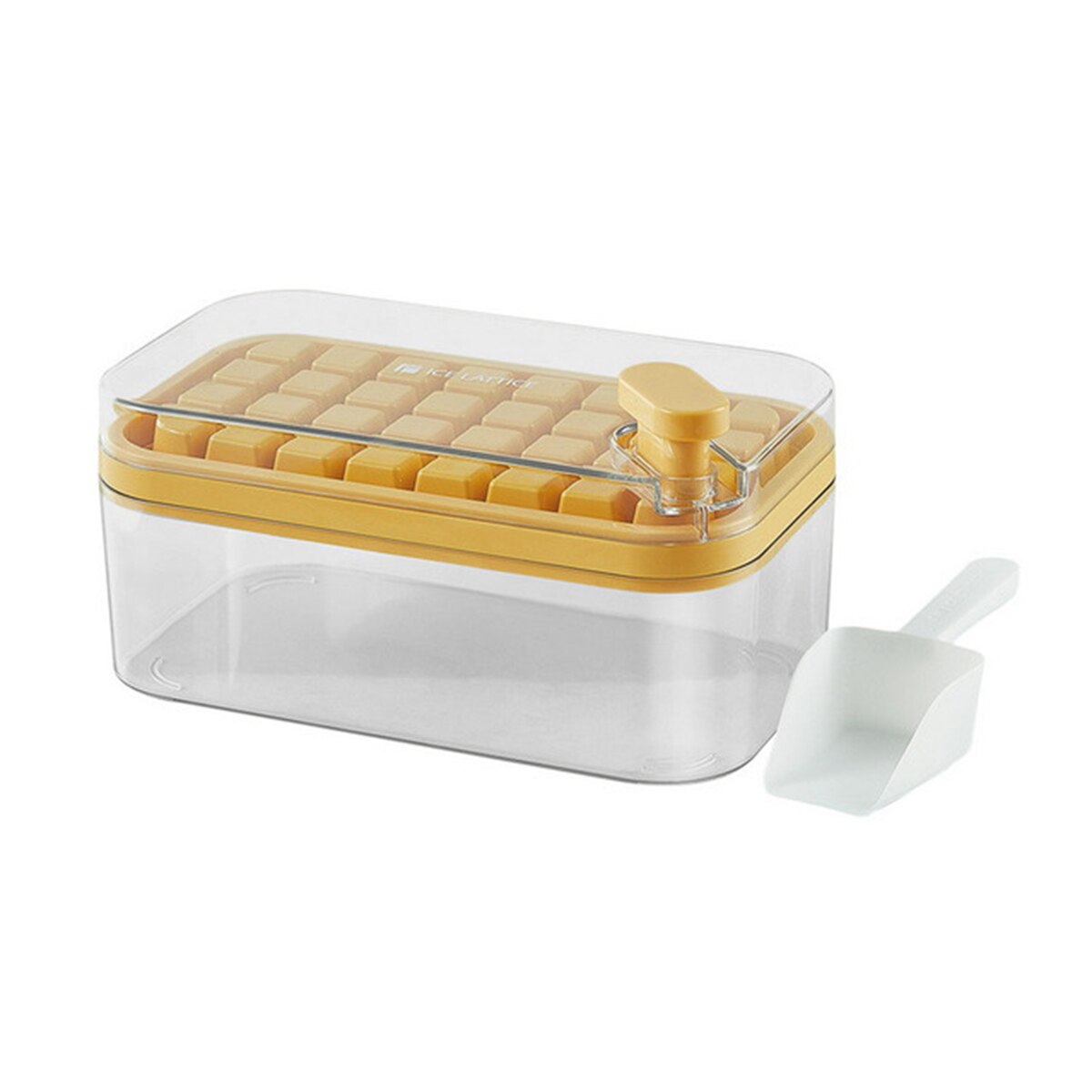 Ice Cube Tray Set - Nugget Ice with Storage, Stackable, Easy Release Zydropshipping