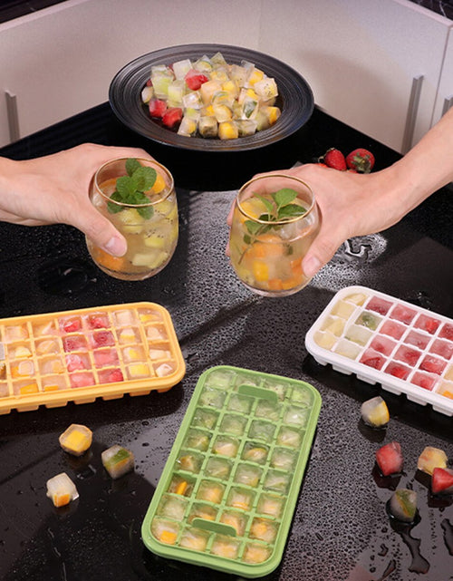 Load image into Gallery viewer, Ice Cube Tray Set - Nugget Ice with Storage, Stackable, Easy Release Zydropshipping
