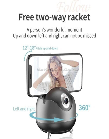 Load image into Gallery viewer, Intelligent 360° Face Tracking Camera Zydropshipping
