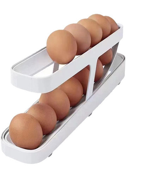 Load image into Gallery viewer, Jing Egg Storage Rack: Rolldown Dispenser Zydropshipping
