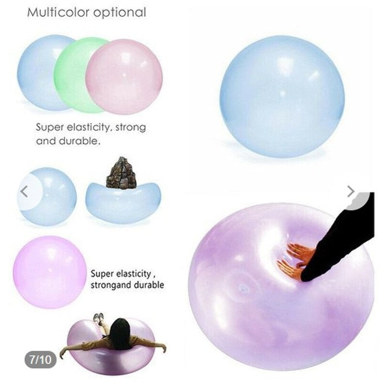 Kids Outdoor Water-Filled Bubble Ball - Summer Fun Toy Zydropshipping