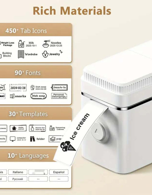 Load image into Gallery viewer, P31S Portable Wireless Label Maker
