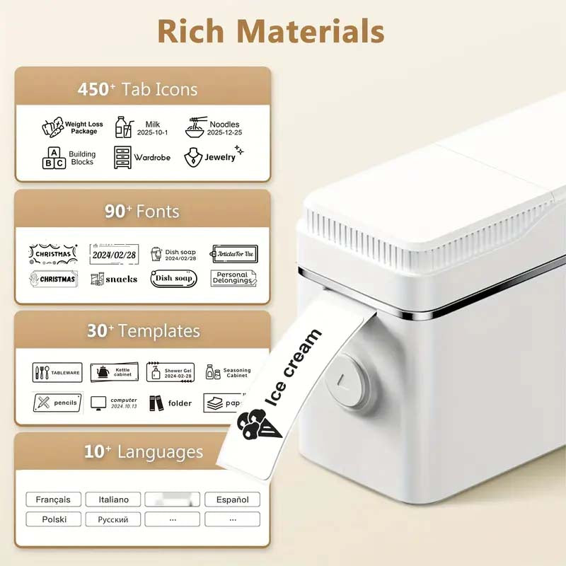 P31S Portable Wireless Label Maker