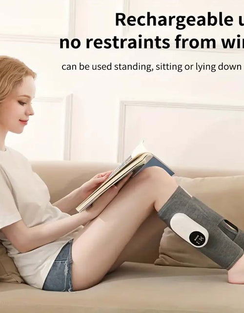 Load image into Gallery viewer, Rechargeable Leg Massager | Cordless Air &amp; Heat
