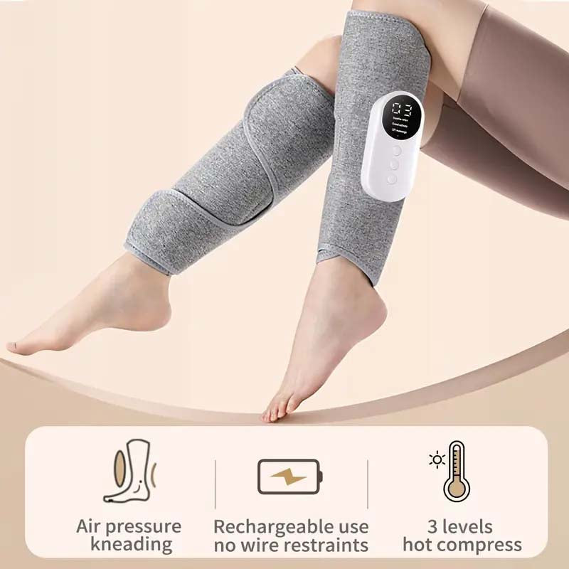 Rechargeable Leg Massager | Cordless Air & Heat