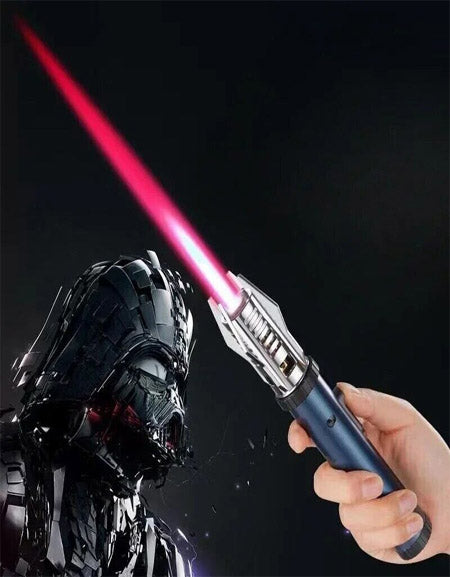 Load image into Gallery viewer, Lightsaber Lighter (Black) - Unleash the Force with Style in the Palm of Your Hand Zydropshipping
