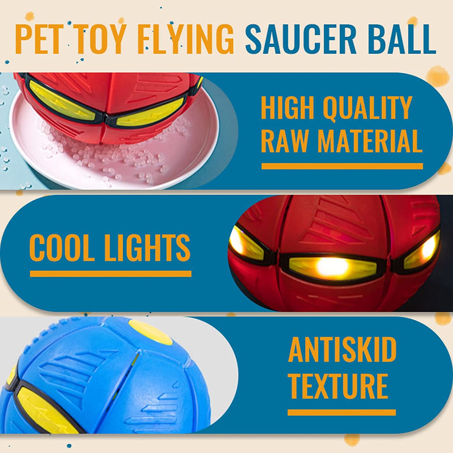 Magic Saucer Dog Toy: Interactive Fun for All Sizes Zydropshipping