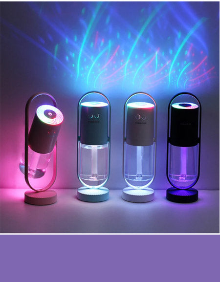 Load image into Gallery viewer, Magic Shadow USB Humidifier with Night Lights - Mini Office Air Purifier. Zydropshipping
