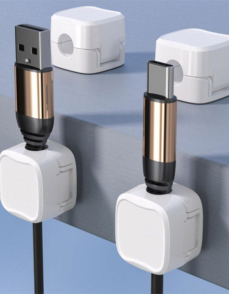 Magnetic Desktop Cable Organizer: Winder, Holder, and Clip in One Zydropshipping