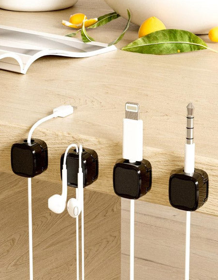 Load image into Gallery viewer, Magnetic Desktop Cable Organizer: Winder, Holder, and Clip in One Zydropshipping
