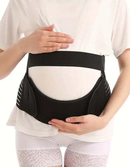 Load image into Gallery viewer, 3-in-1 Pregnancy Support Belt for Back, Pelvic &amp; Hip Pain (XL, Black)
