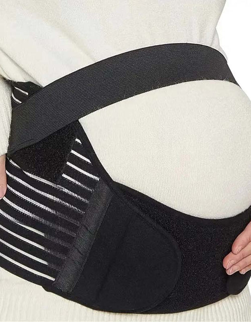 Load image into Gallery viewer, 3-in-1 Pregnancy Support Belt for Back, Pelvic &amp; Hip Pain (XL, Black)
