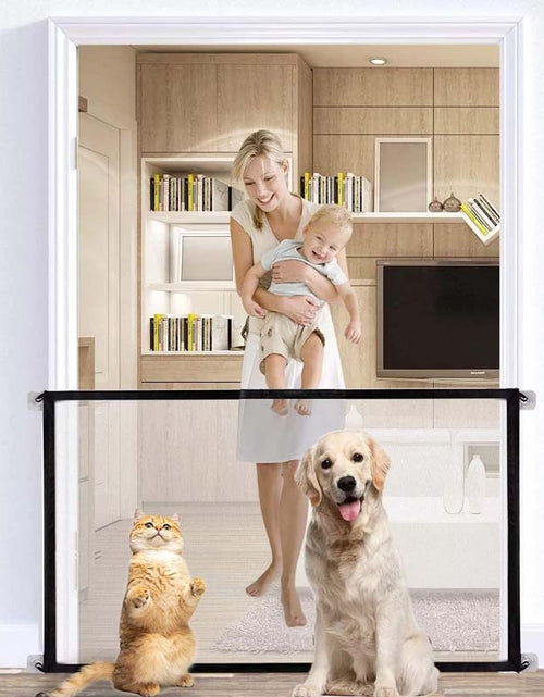 Load image into Gallery viewer, Portable Kids &amp; Pets Safety Door Guard: Secure and Easy-to-Use
