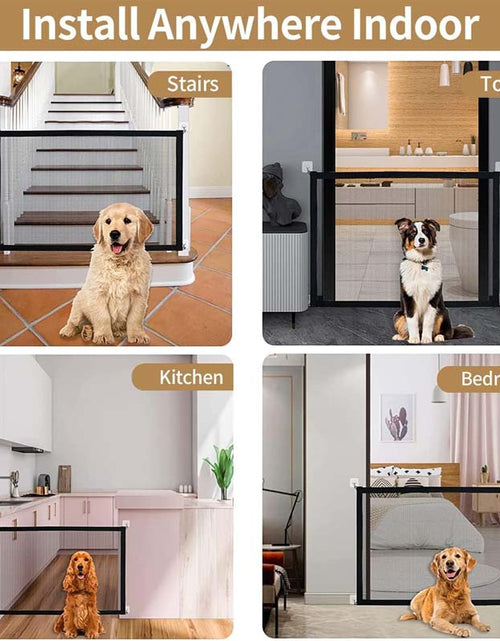 Load image into Gallery viewer, Portable Kids &amp; Pets Safety Door Guard: Secure and Easy-to-Use
