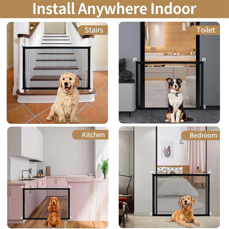 Portable Kids & Pets Safety Door Guard: Secure and Easy-to-Use