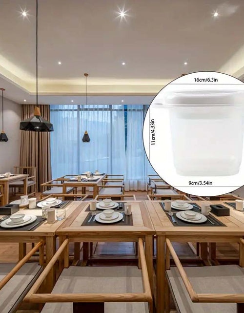 Load image into Gallery viewer, Portable White Microwave Rice Cooker
