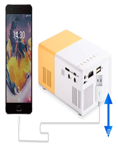 Load image into Gallery viewer, Mini Portable Projector: Compact Entertainment Anywhere, Anytime Zydropshipping
