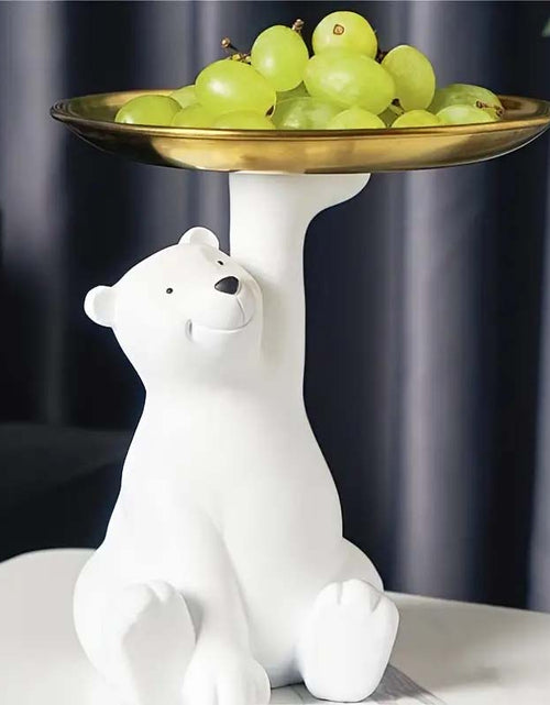 Load image into Gallery viewer, Resin Polar Bear Figurine  Multi-Functional Desk Decoration
