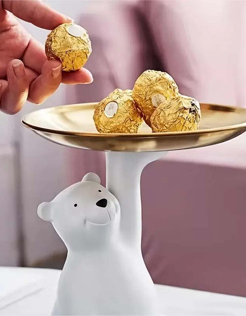 Load image into Gallery viewer, Resin Polar Bear Figurine  Multi-Functional Desk Decoration
