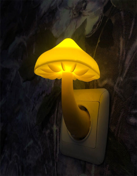 Load image into Gallery viewer, Mushroom Wall Socket Lamp: Whimsical Illumination Zydropshipping
