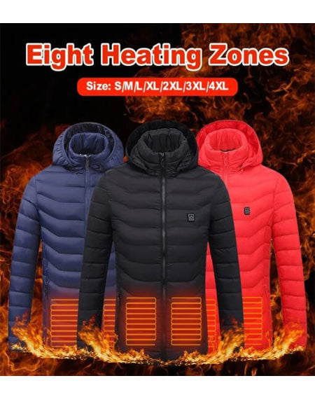 Load image into Gallery viewer, New Heated Jacket Coat: Stay Warm and Stylish in Cold Weather Zydropshipping
