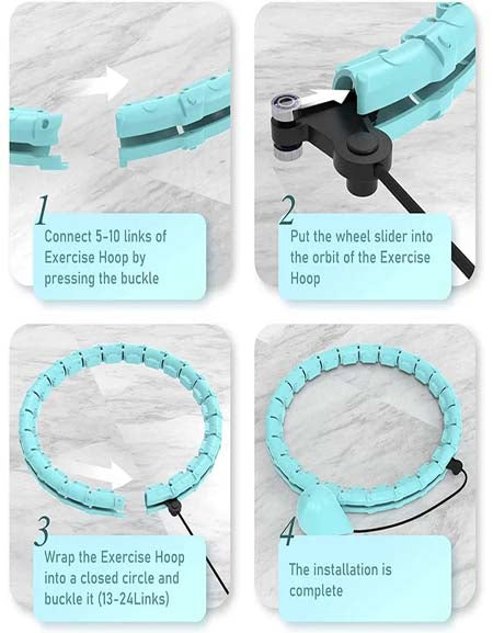 Load image into Gallery viewer, New Hula Hoop for Adults Weight Loss: Fun and Effective Fitness Tool Zydropshipping
