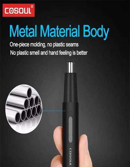 Nose Hair Trimmer Electric Rechargeable Zydropshipping