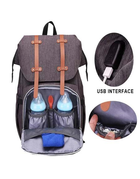 On-the-Go Parenting Made Stylish: Ultimate Diaper Bag Backpack Zydropshipping