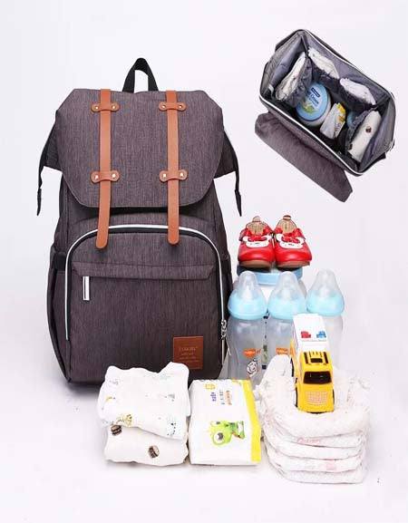 Load image into Gallery viewer, On-the-Go Parenting Made Stylish: Ultimate Diaper Bag Backpack Zydropshipping
