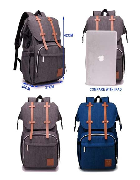 Load image into Gallery viewer, On-the-Go Parenting Made Stylish: Ultimate Diaper Bag Backpack Zydropshipping
