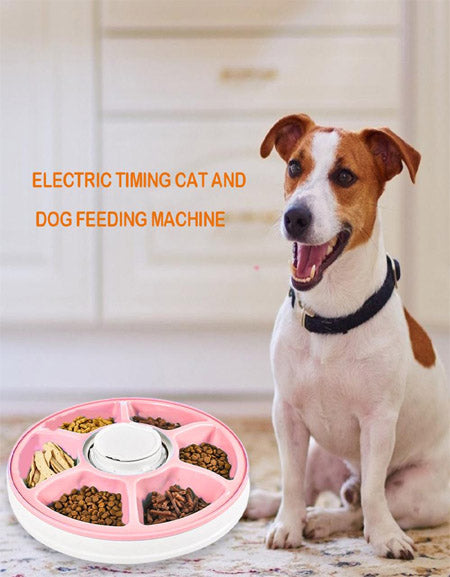 PawsPal Electric Pet Feeder: Automated Cat and Dog Feeding Machine for Happy and Healthy Pets Zydropshipping