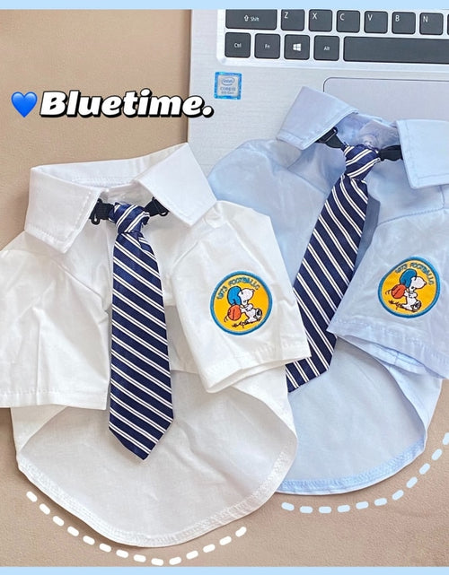 Load image into Gallery viewer, Pet Dog Handsome Necktie Shirt - Stylish Solid Clothes for Dogs Zydropshipping
