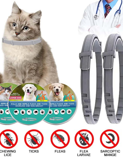 Load image into Gallery viewer, Flea and Tick Collar Adjustable for Dogs and Cats
