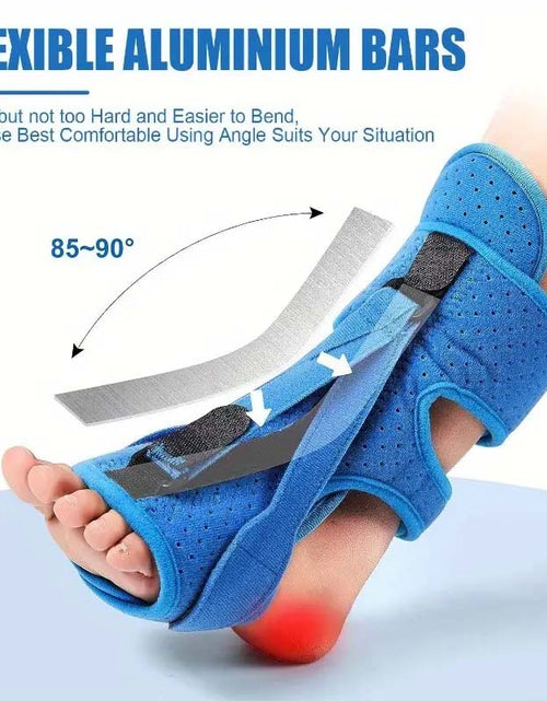 Load image into Gallery viewer, Plantar Fasciitis Night Splint Brace - Adjustable Support for Foot Drop &amp; Achilles Tendonitis
