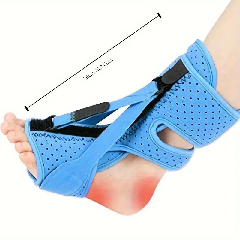 Plantar Fasciitis Night Splint Brace - Adjustable Support for Foot Drop & Achilles Tendonitis