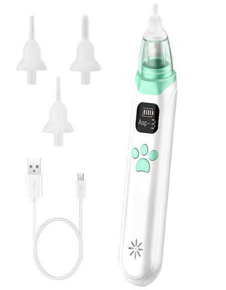 Load image into Gallery viewer, PowerSoothe Electric Baby Nasal Aspirator: Gentle and Effective Nose Cleaning for Infants Zydropshipping
