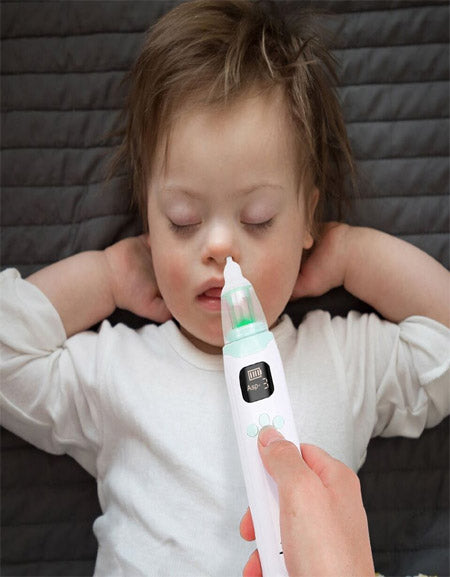 Load image into Gallery viewer, PowerSoothe Electric Baby Nasal Aspirator: Gentle and Effective Nose Cleaning for Infants Zydropshipping
