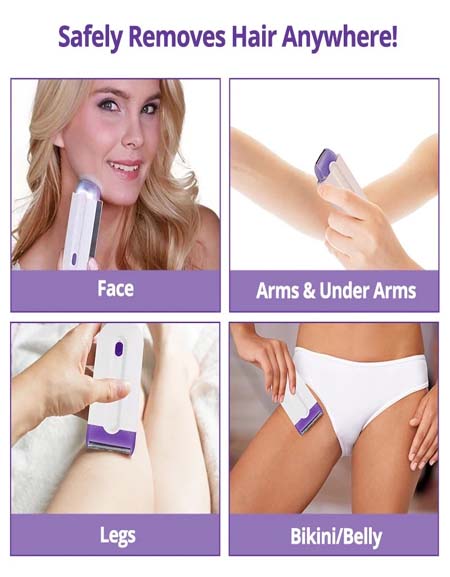 Load image into Gallery viewer, Professional Painless Hair Removal Kit Laser Touch Epilator Zydropshipping
