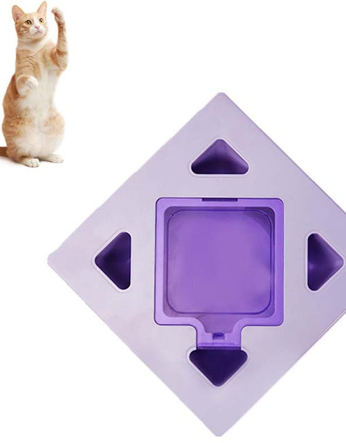 Load image into Gallery viewer, Interactive Cat Teaser Toy Purple
