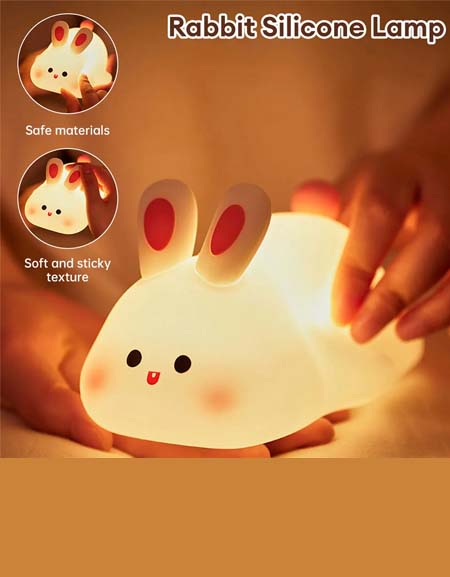 Load image into Gallery viewer, Rabbit silicone lamp + zy dropshipping supplier in france 
