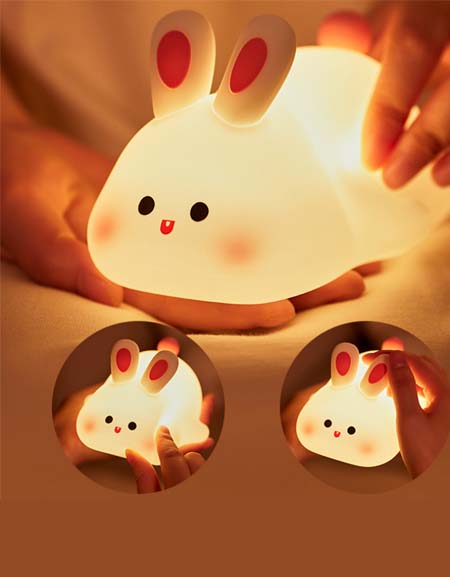 Load image into Gallery viewer, Rabbit silicone lamp + zy dropshipping supplier in france 
