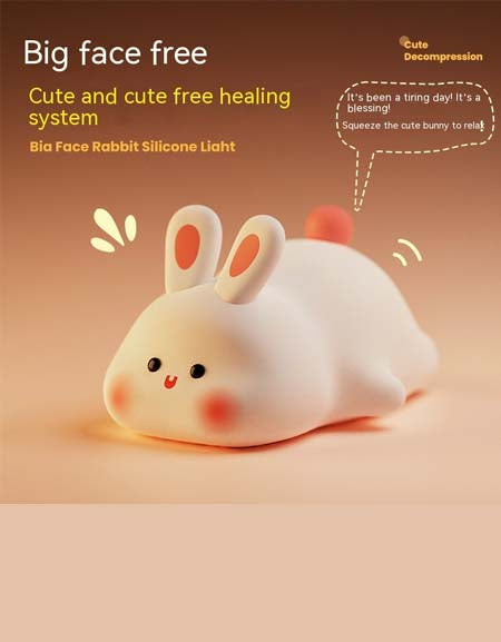 Rabbit silicone lamp + zy dropshipping supplier in france 