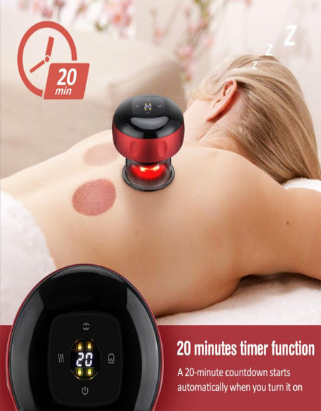 RevitalizePro Electric Vacuum Cupping: Therapeutic and Relaxing Self-Care Tool Zydropshipping