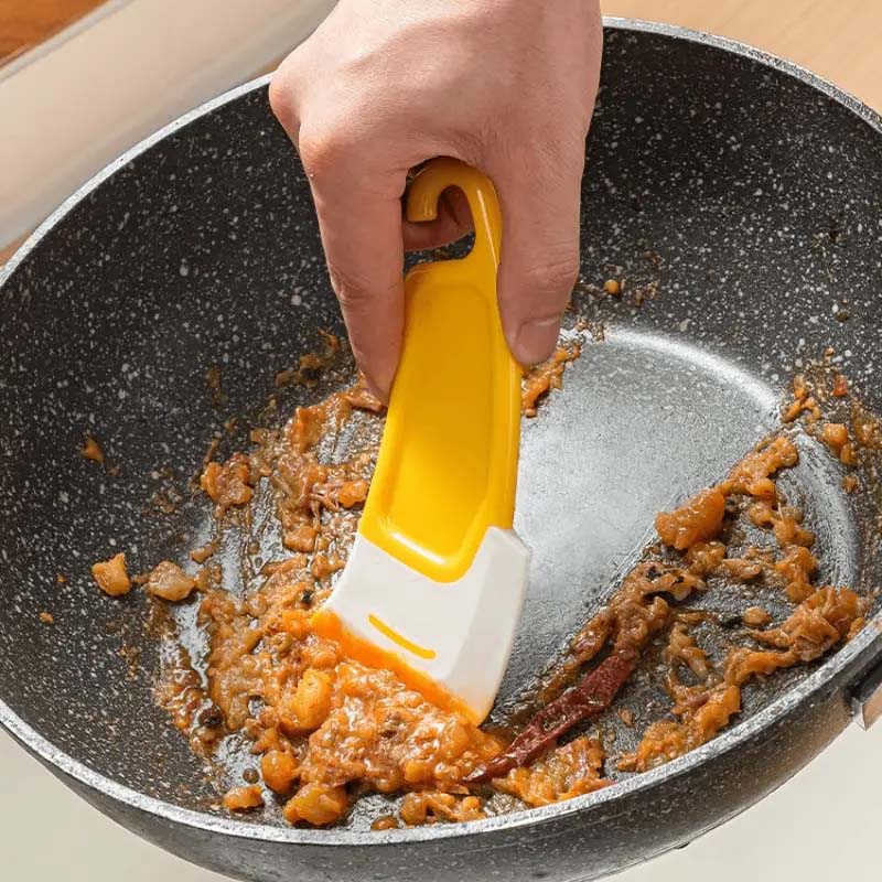 Multi-Purpose Silicone Kitchen Scraper - Flexible & Durable