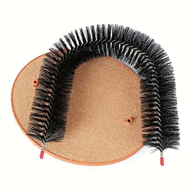 Cat Self-Groomer and Massager Arch - Easy Grooming & Massage for Cats